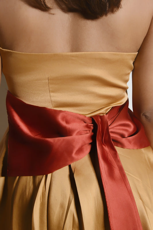 Rogue ribbion bow dress